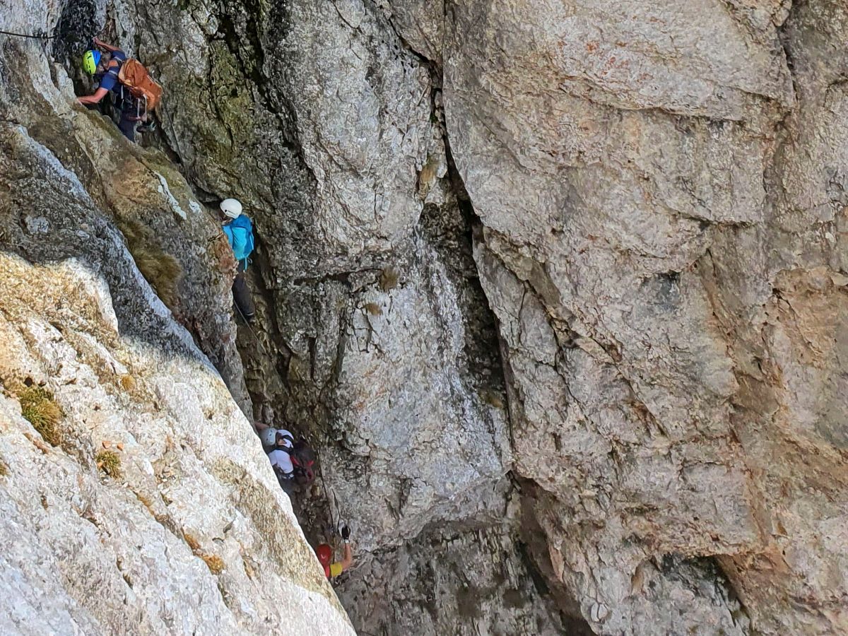 Klettersteig Rax: Haidsteig