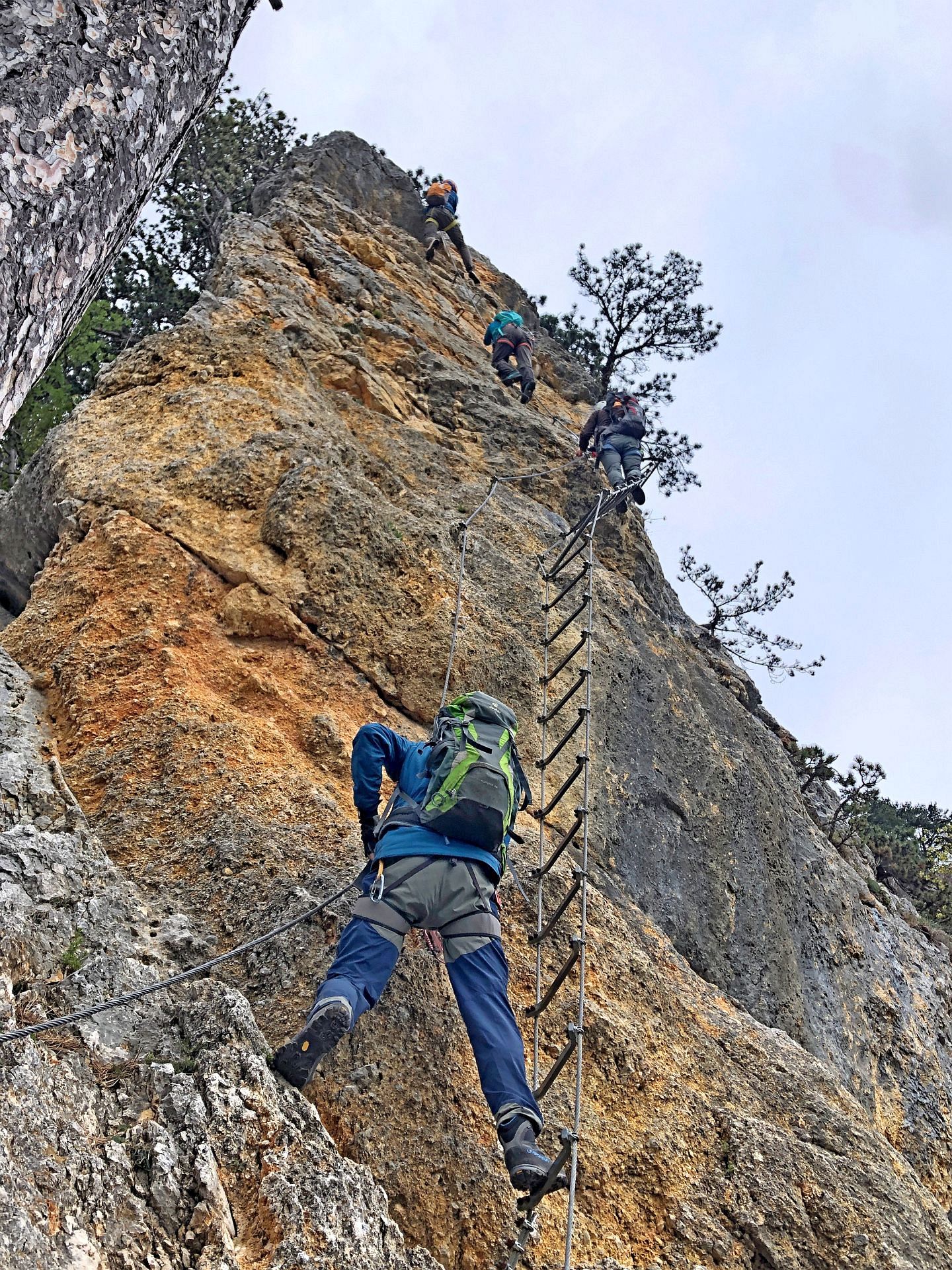 Klettersteig Hohe Wand: Gebirgsvereinssteig