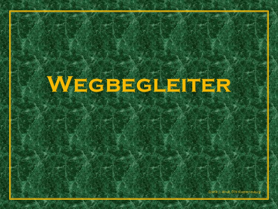 Wegbegleiter