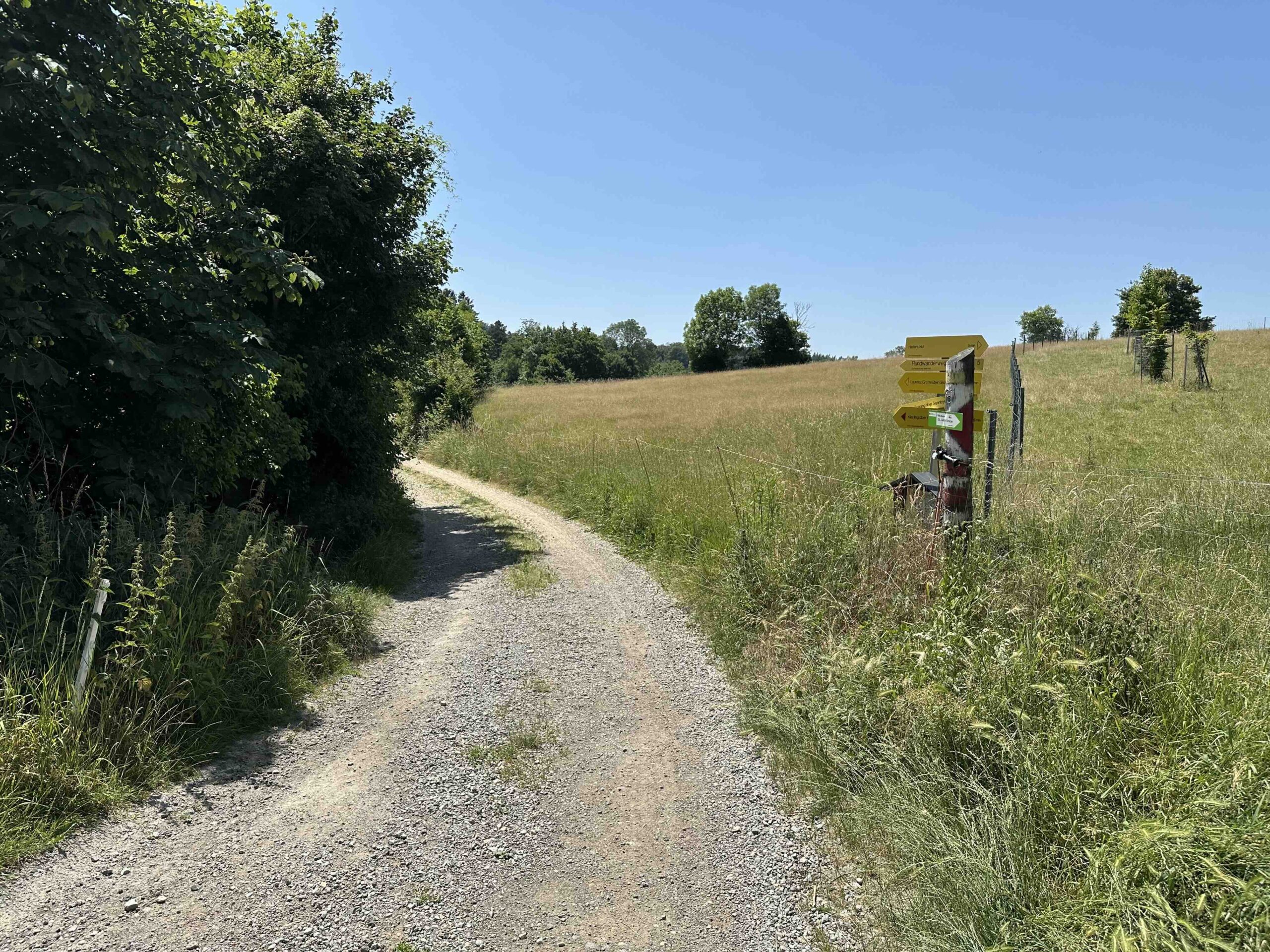Wegknoten Hadersfeld/Am Waldweg
