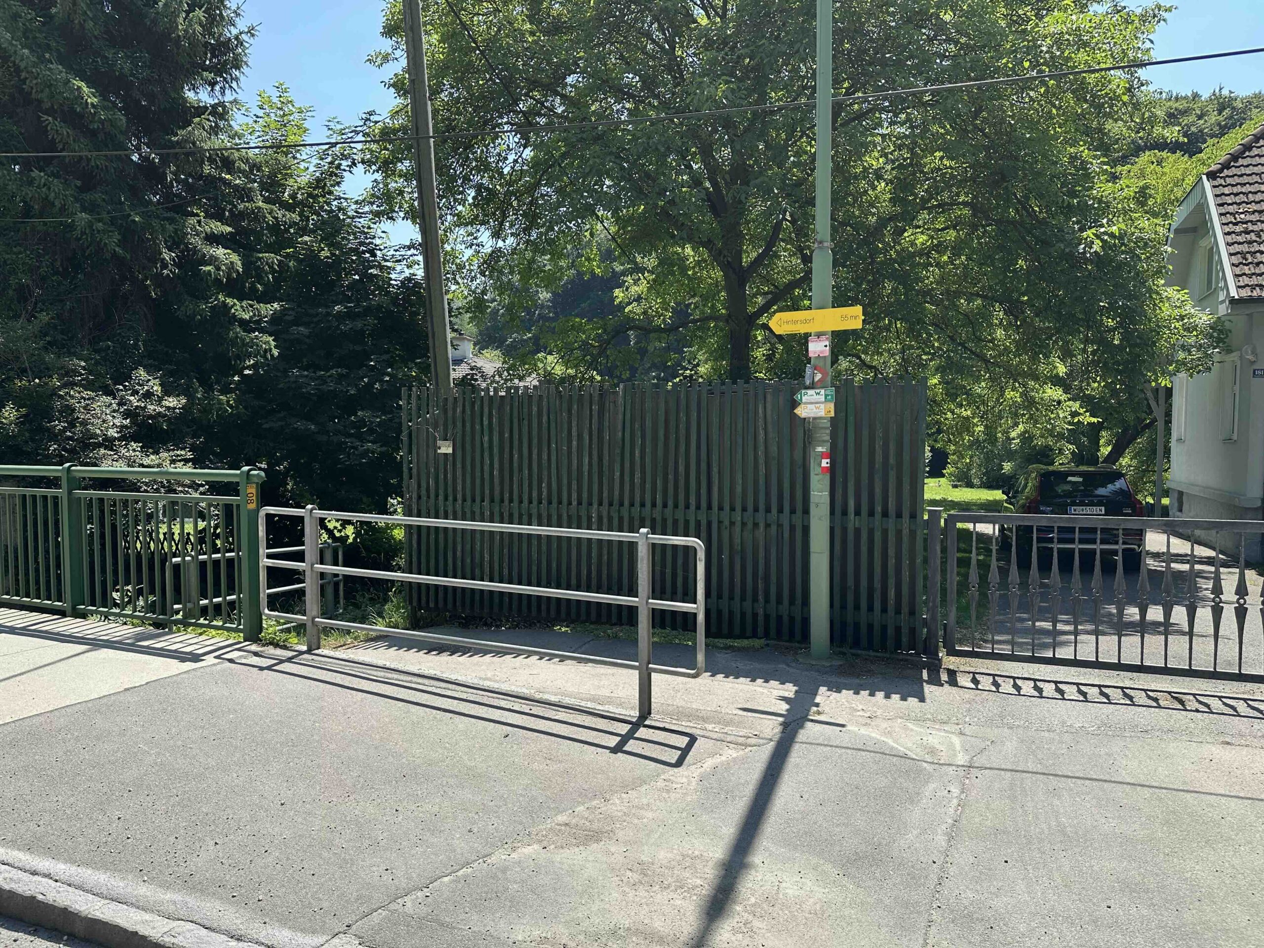 Wegknoten Lourdesgrotte/B14