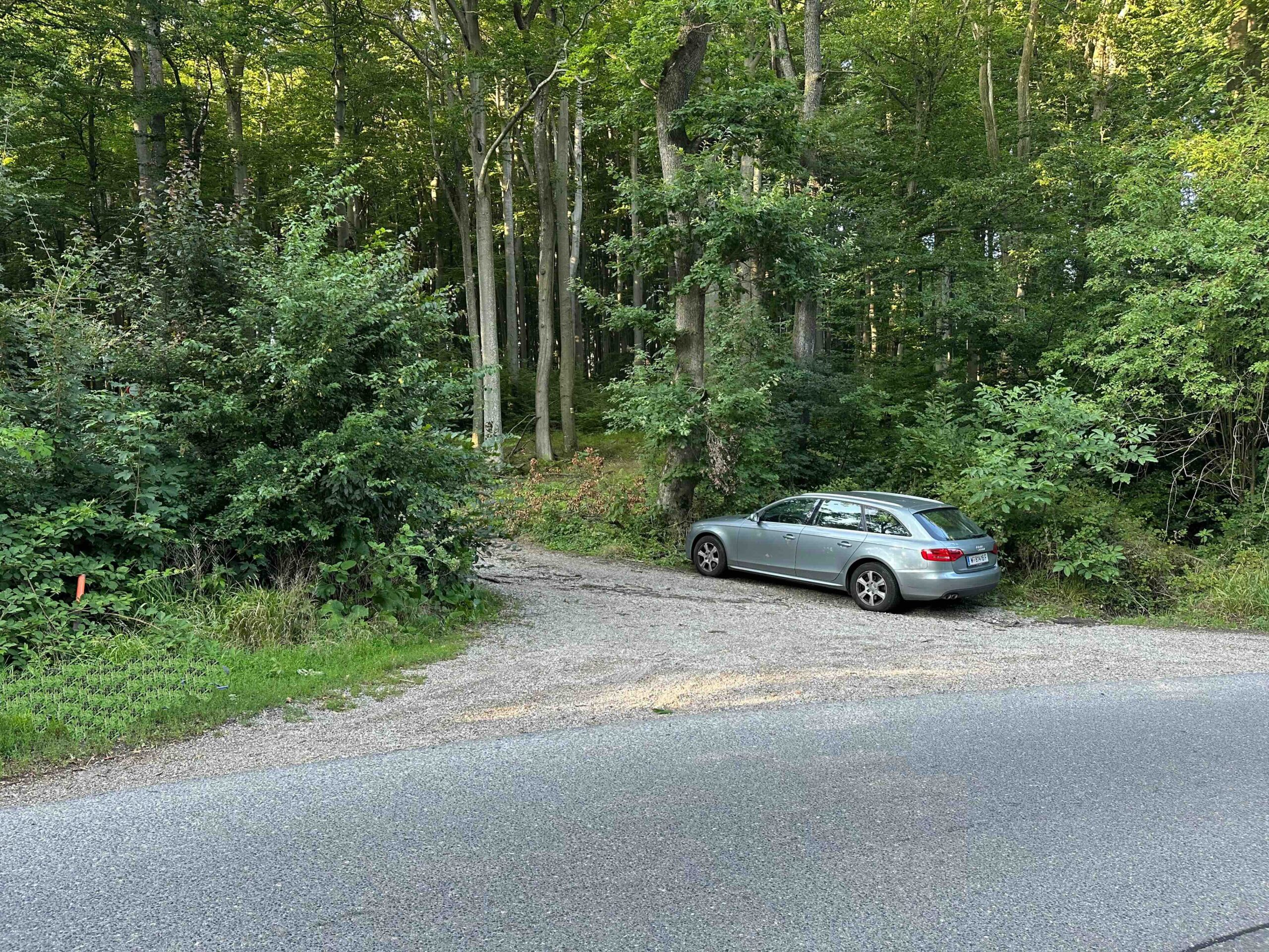 Wegknoten Hängender Stein