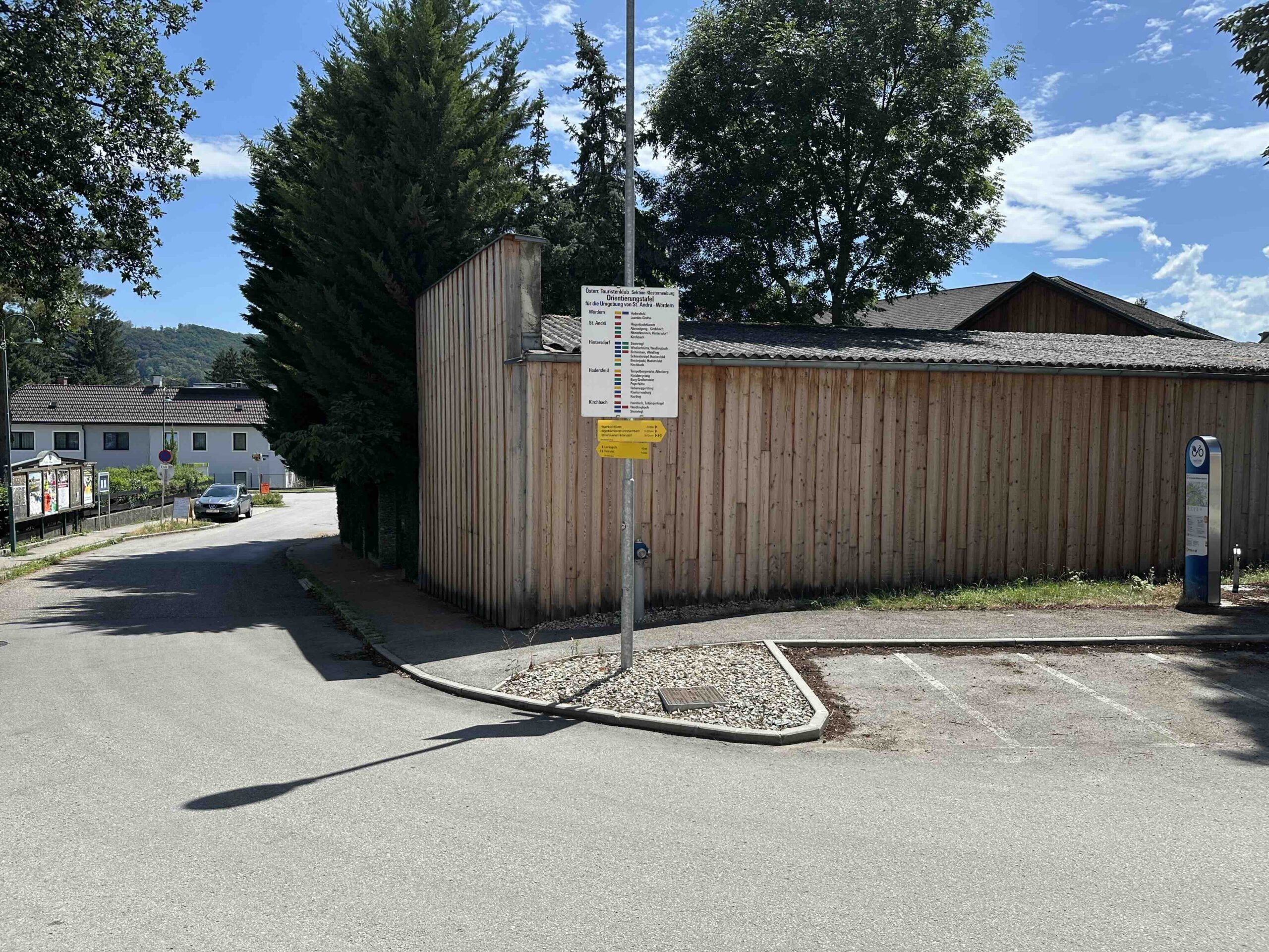 Wegknoten St. Andrä-Wördern Bahnhof