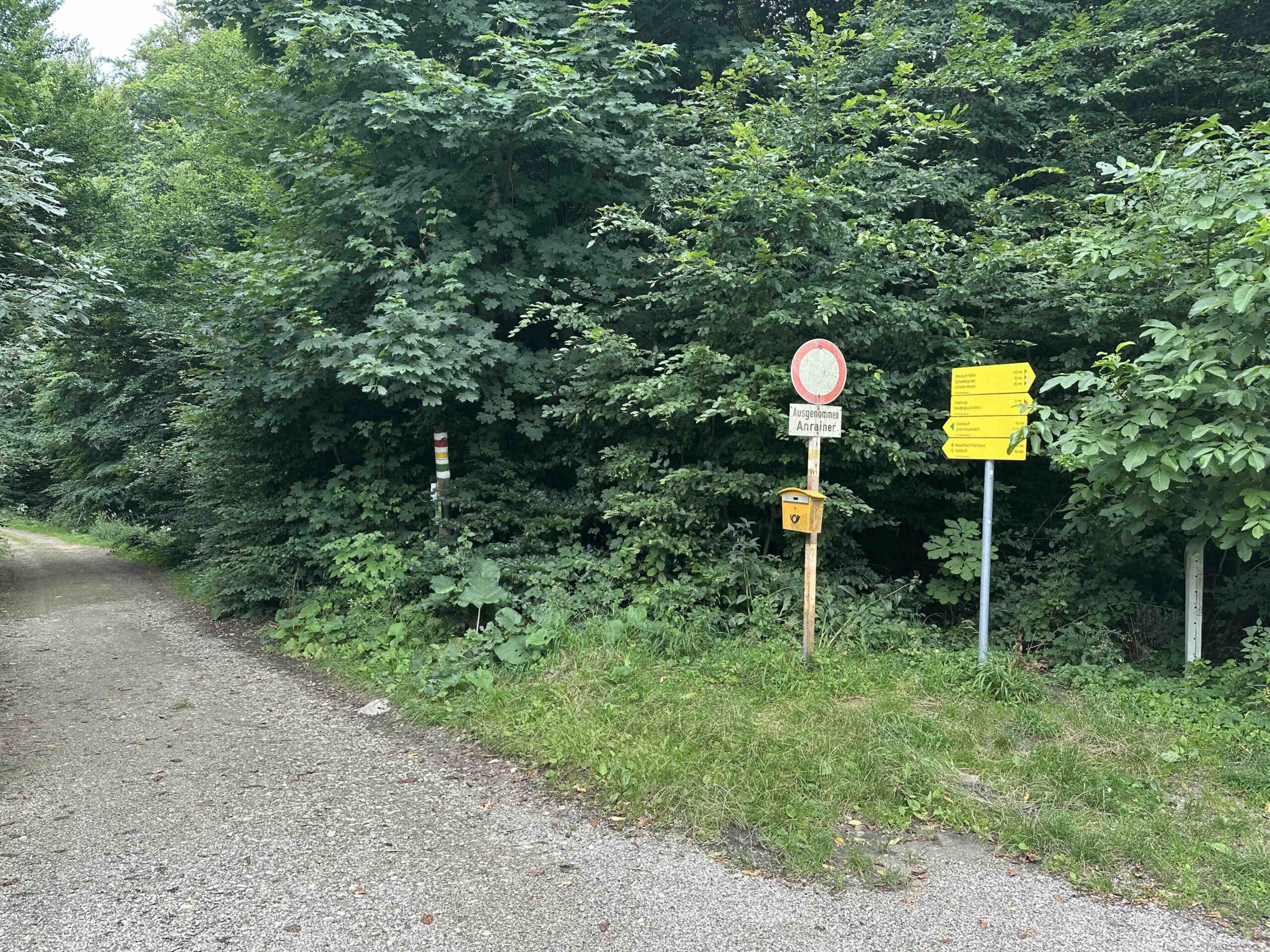 Wegknoten Steinriegl/Tullnerstrasse