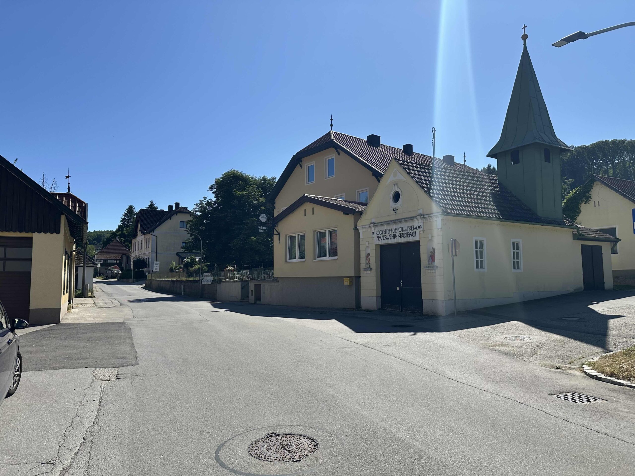 Blaue Markierung Oberes Weidlingbachtal - Unterkirchbach