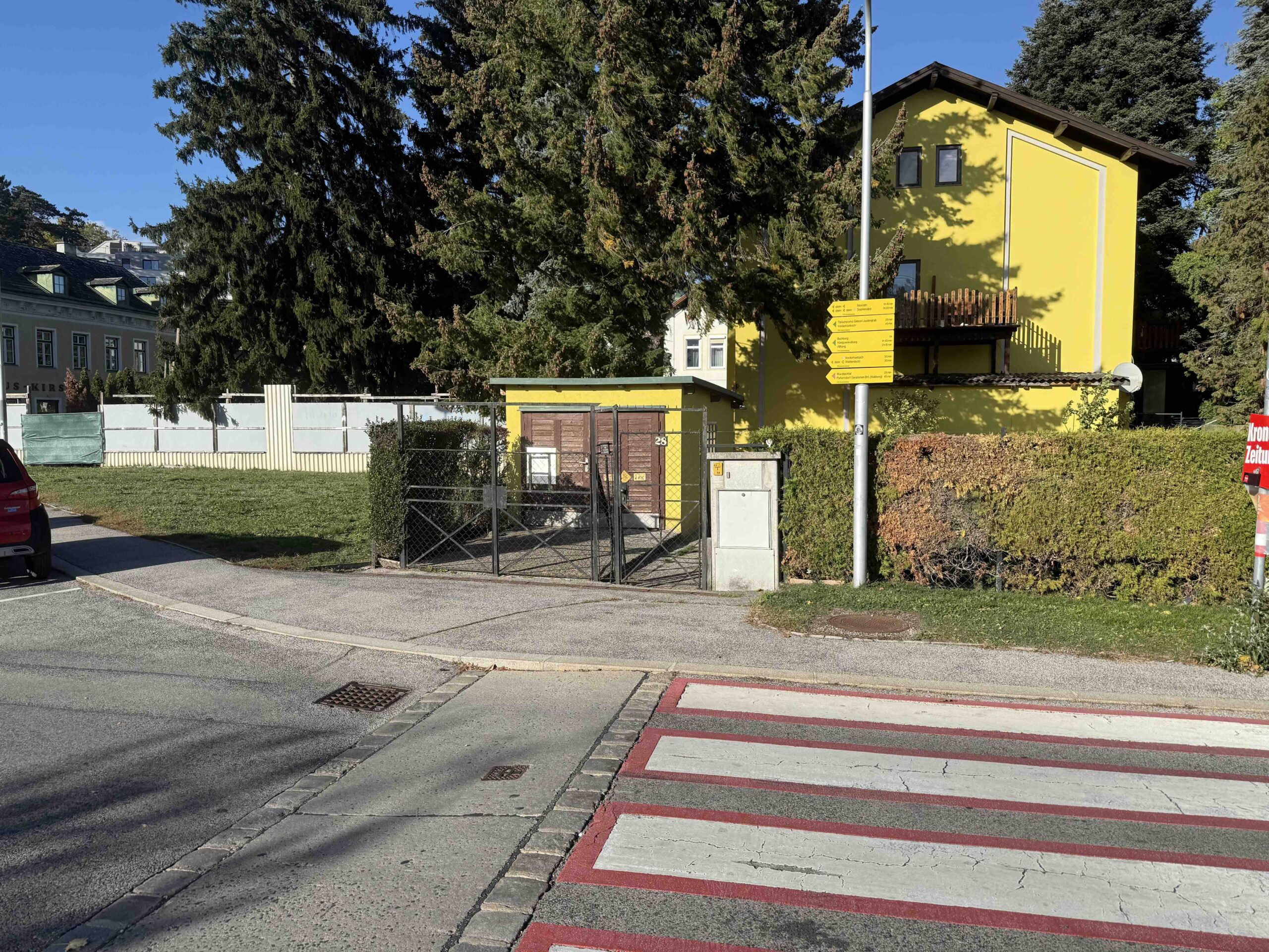 Wegknoten Hadersdorf Bahnhof