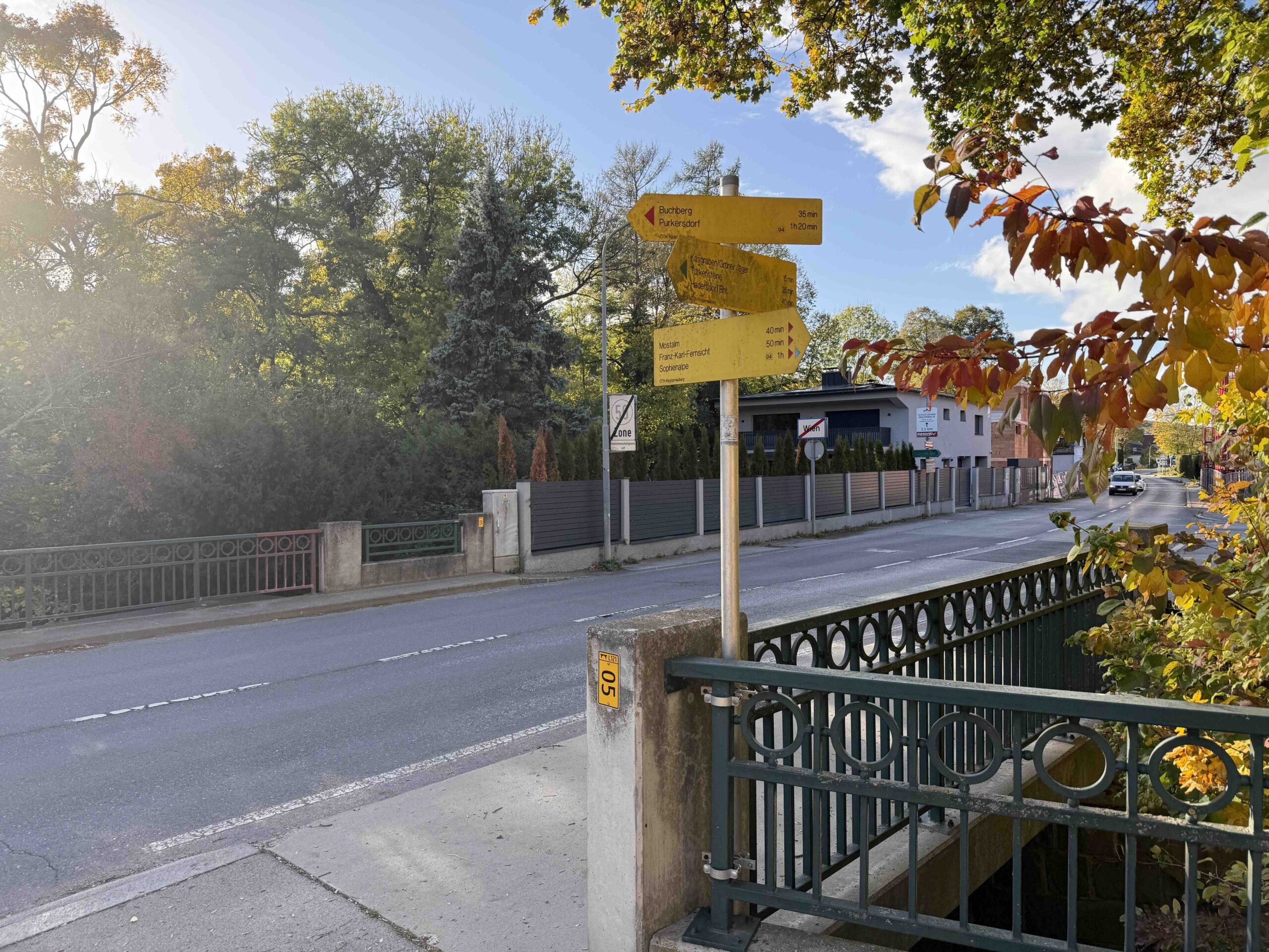 Wegknoten Vorderhainbach Nord