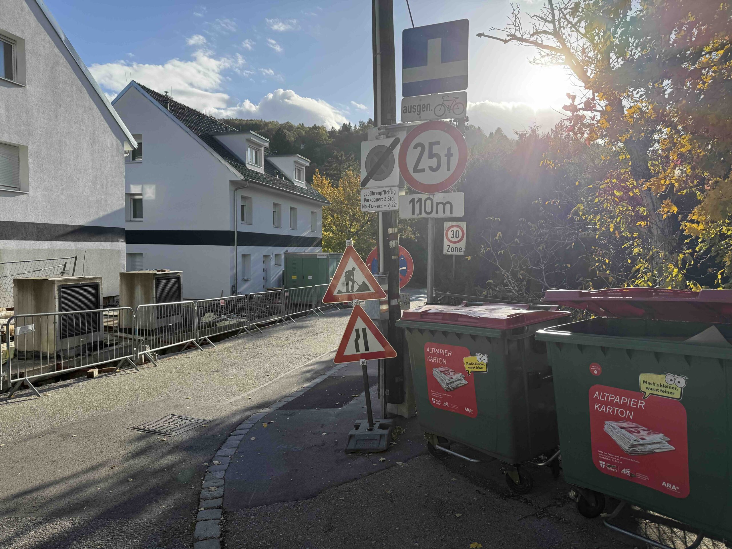 Wegknoten Vorderhainbach Süd